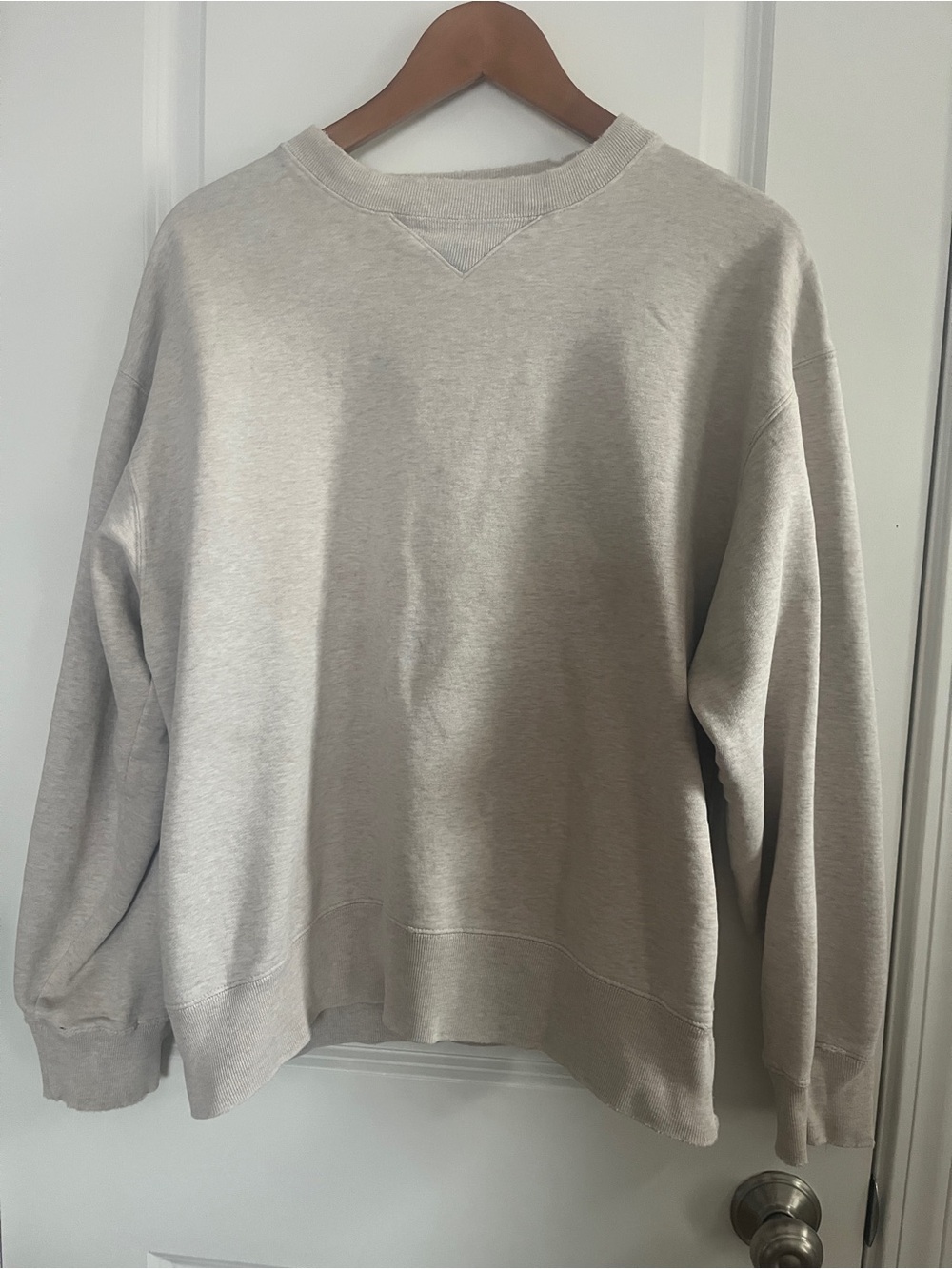 GAP Men's Crewneck Sweatshirt - Light Taupe